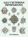 Enhance scrolls, certificates, awards, and other graphic projects with elegant two-letter monograms from this comprehensive collection. Ideal, too, for use in art, needlework, and craft activities.