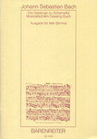 【輸入楽譜】バッハ, Johann Sebastian: 宗教的歌曲とアリア(シェメッリ歌曲集より) BWV 439-507 (低声用)