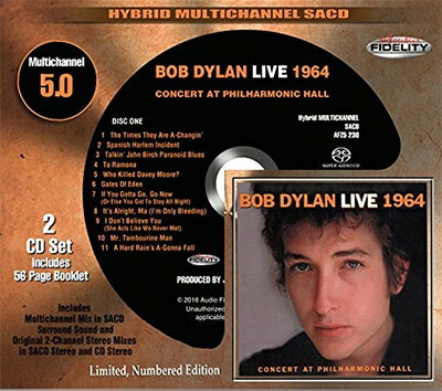 【輸入盤】Bootleg Series: Vol.6 Live 1964 Concert At Philharmonic Hall (2CD) (Hybrid SACD) [ Bob Dylan ]