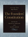 A triumph of primary-source research, The Founders' Constitution is a brilliant five-volume series that presents "extracts from all the leading works of political theory, history, law, and constitutional argument on which the Framers and their contemporaries drew and which they themselves produced."The documentary sources and inspirations of The Founders' Constitution reach to the early seventeenth century and extend through those Amendments to the Constitution that were adopted by 1835 -- that is, through the end of the era of Chief Justice John Marshall of the United States Supreme Court.Originally published by the University of Chicago Press to commemorate the bicentennial of the United States Constitution, The Founders' Constitution is arguably the most important of all resources on the principles of the Framers of the American republic.