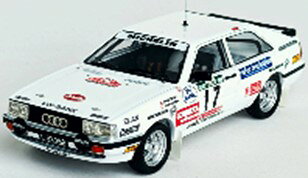 トロフュー 1/43 アウディ クーペ クワトロ 1987年 ラリーポルトガル 6位 #17 Georg Fischer/Thomas Zeltner 【dsn302】 (ミニカー)