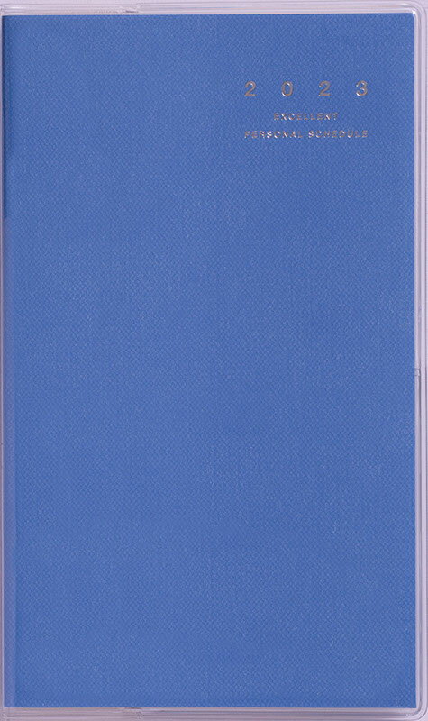 2023年　手帳　1月始まり　No.303　リベル　インデックス　3　[カリプソ・ブルー]　高橋書店　手帳判　マンスリー （リベルインデックス）のサムネイル