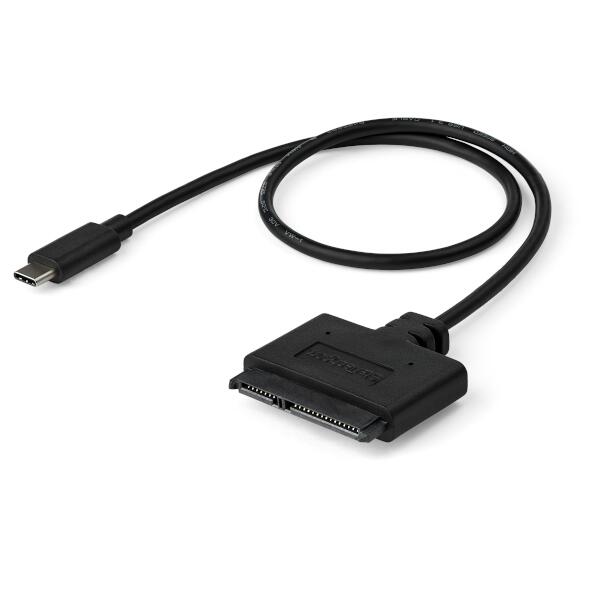 USB-C - SATA変換アダプタケーブル USB 3.1（10Gbps）準拠 2.5インチSATA SSD／HDD対応