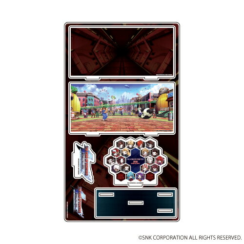 プレミアム アクリルジオラマプレート「KOF 2002 UM」01/ステージ&キャラ選択画面デザイン(グラフアート)【グッズ】