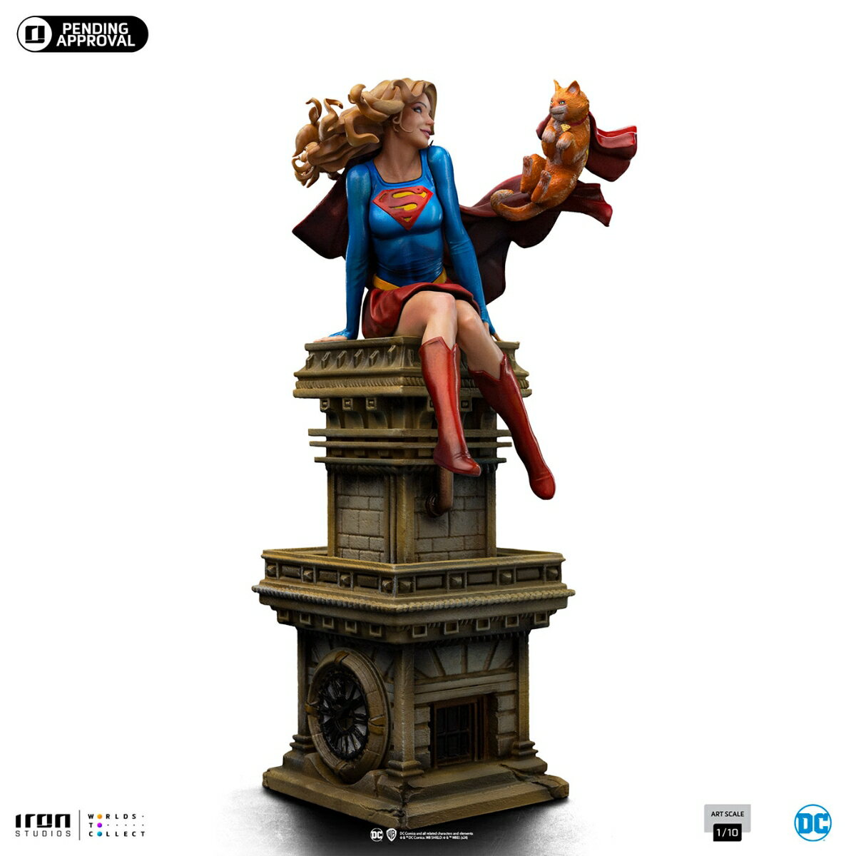 『DC』【アイアン・スタジオ スタチュー】「アートスケール」1/10スケール スーパーガール［コミック］