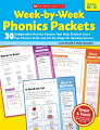 30 Independent Practice Packets That Help Children Learn Key Phonics Skills and Set the Stage for Reading Success