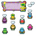 Robots Job Assignment Bulletin Board Set ROBOTS JOB ASSIGNMENT BULLETIN [ Carson-Dellosa Publishing ]