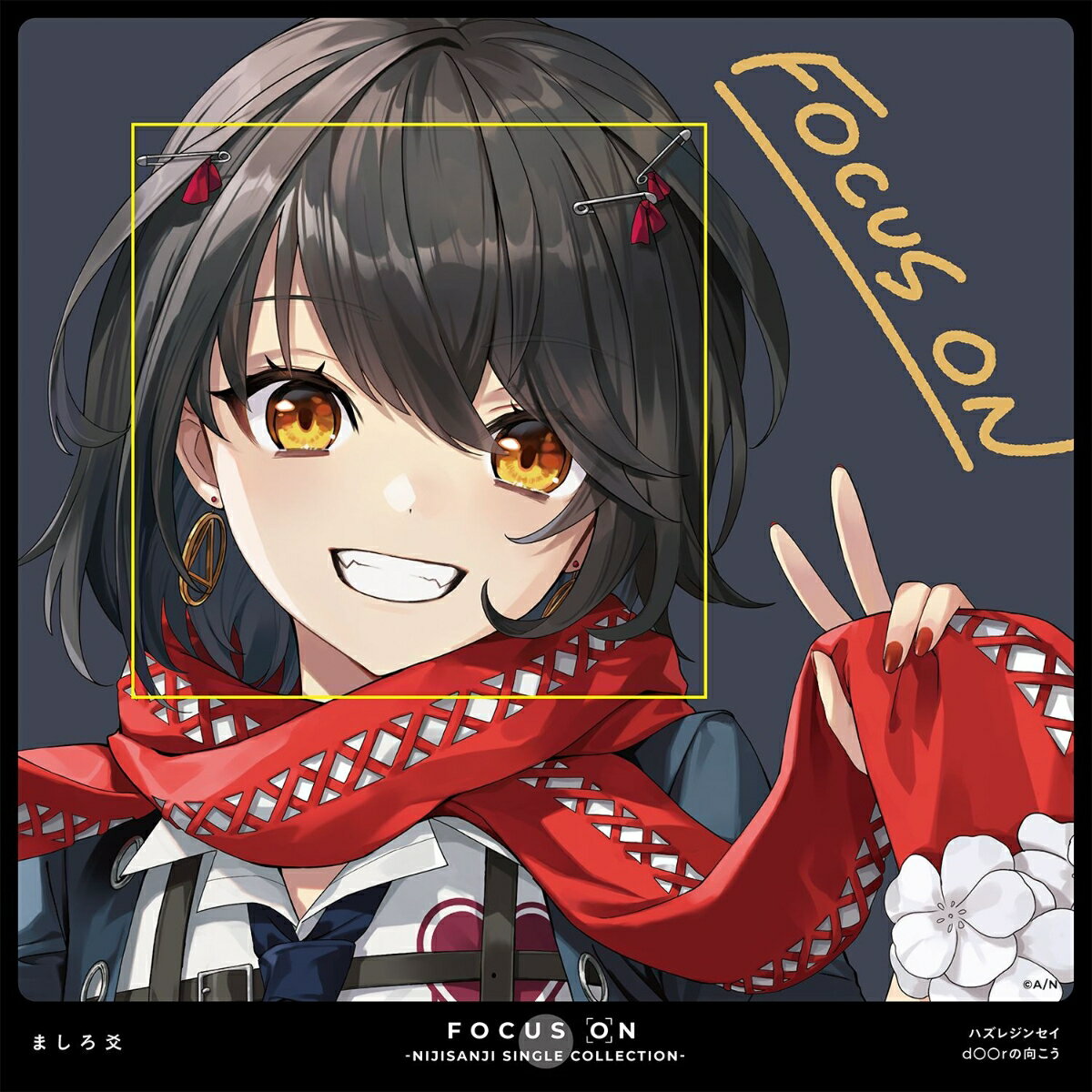 FOCUS ON - NIJISANJI SINGLE COLLECTION - ましろ爻(ミニ色紙) 