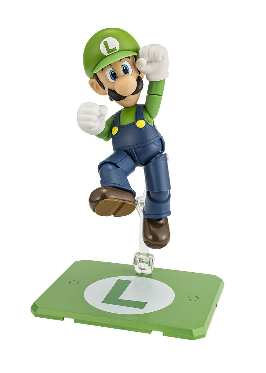 S.H.Figuarts 『スーパーマリオ』 ルイージ (SUPER MARIO) (塗装済み可動フィギュア)