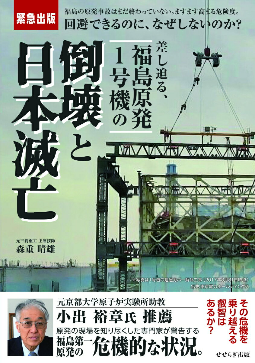 福島第一原発の１号機が倒壊すれば大惨事となる恐れがあります。早急に手を打たなければなりません。私は一刻も猶予はないと考え、政府と東電に働きかけましたが、まったく腰をあげません。そこで、なんとか一人でも多くの人に知っていただきたいと、本書を執筆・出版いたしました。日本に居住する皆さんの暮らしと日本の国土を守るために、ぜひともできるところから政府や行政、あるいは、与党・野党を問わず、国会議員や地方議員、マスコミなどに働きかけていただければ幸いです。