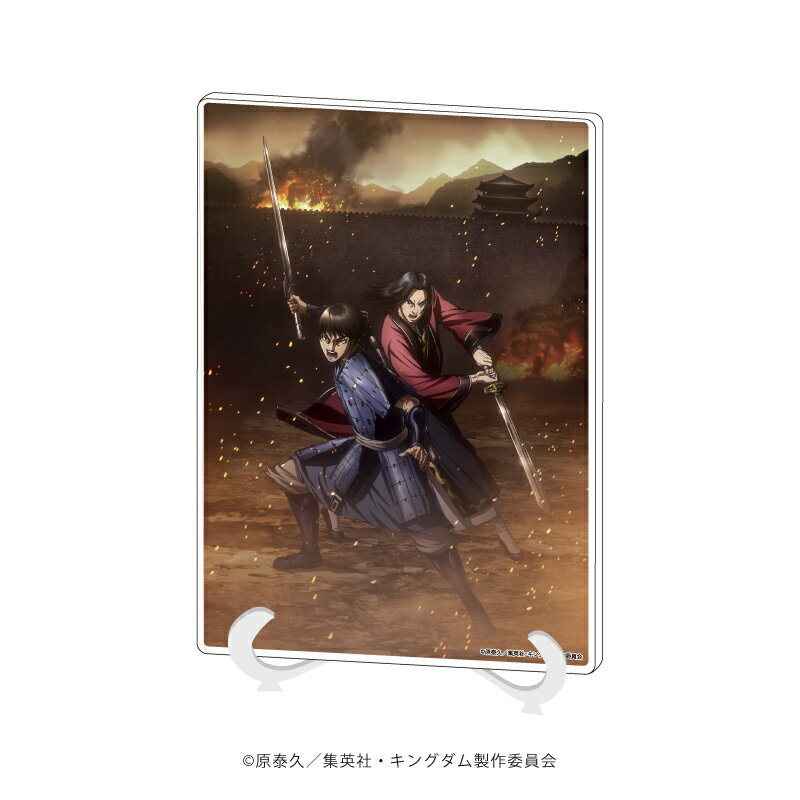 アクリルアートボード(A5サイズ)「キングダム」01/メインビジュアル(公式イラスト)【グッズ】