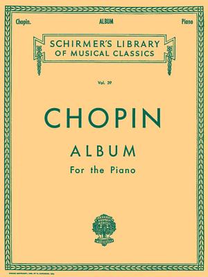 Album: Schirmer Library of Classics Volume 39 Piano Solo