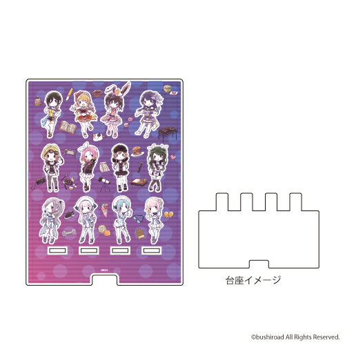 デカスマキャラスタンド「D4DJ」01/Happy Around!&Peaky P-key&Photon Maiden(グラフアート)【グッズ】