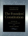 A triumph of primary-source research, The Founders' Constitution is a brilliant five-volume series that presents "extracts from all the leading works of political theory, history, law, and constitutional argument on which the Framers and their contemporaries drew and which they themselves produced."The documentary sources and inspirations of The Founders' Constitution reach to the early seventeenth century and extend through those Amendments to the Constitution that were adopted by 1835 -- that is, through the end of the era of Chief Justice John Marshall of the United States Supreme Court.Originally published by the University of Chicago Press to commemorate the bicentennial of the United States Constitution, The Founders' Constitution is arguably the most important of all resources on the principles of the Framers of the American republic.