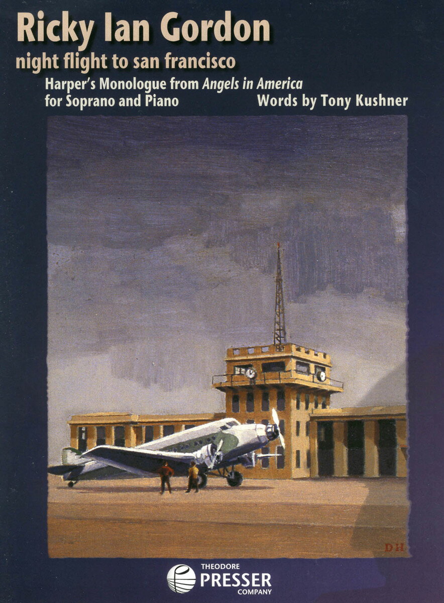 【輸入楽譜】イアン・ゴードン, Ricky: サンフランシスコまでの夜間飛行(Harper's Monologue from Angels in America for Soprano)
