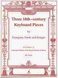 【輸入楽譜】THREE 18TH-CENTURY KEYBOARD PIECES