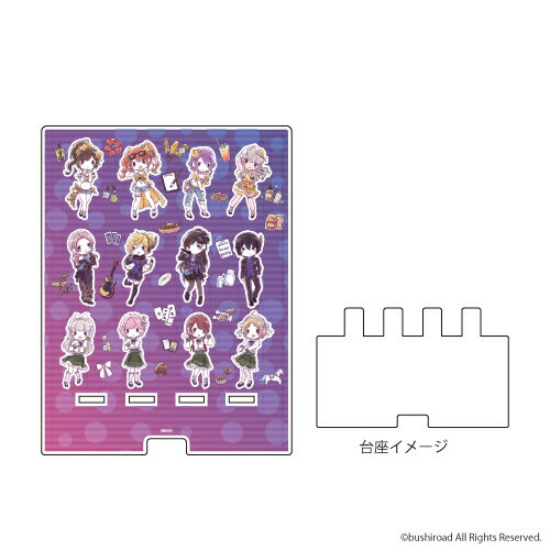 デカスマキャラスタンド「D4DJ」02/Marm4id&燐舞曲&Lyrical Lily(グラフアート)【グッズ】