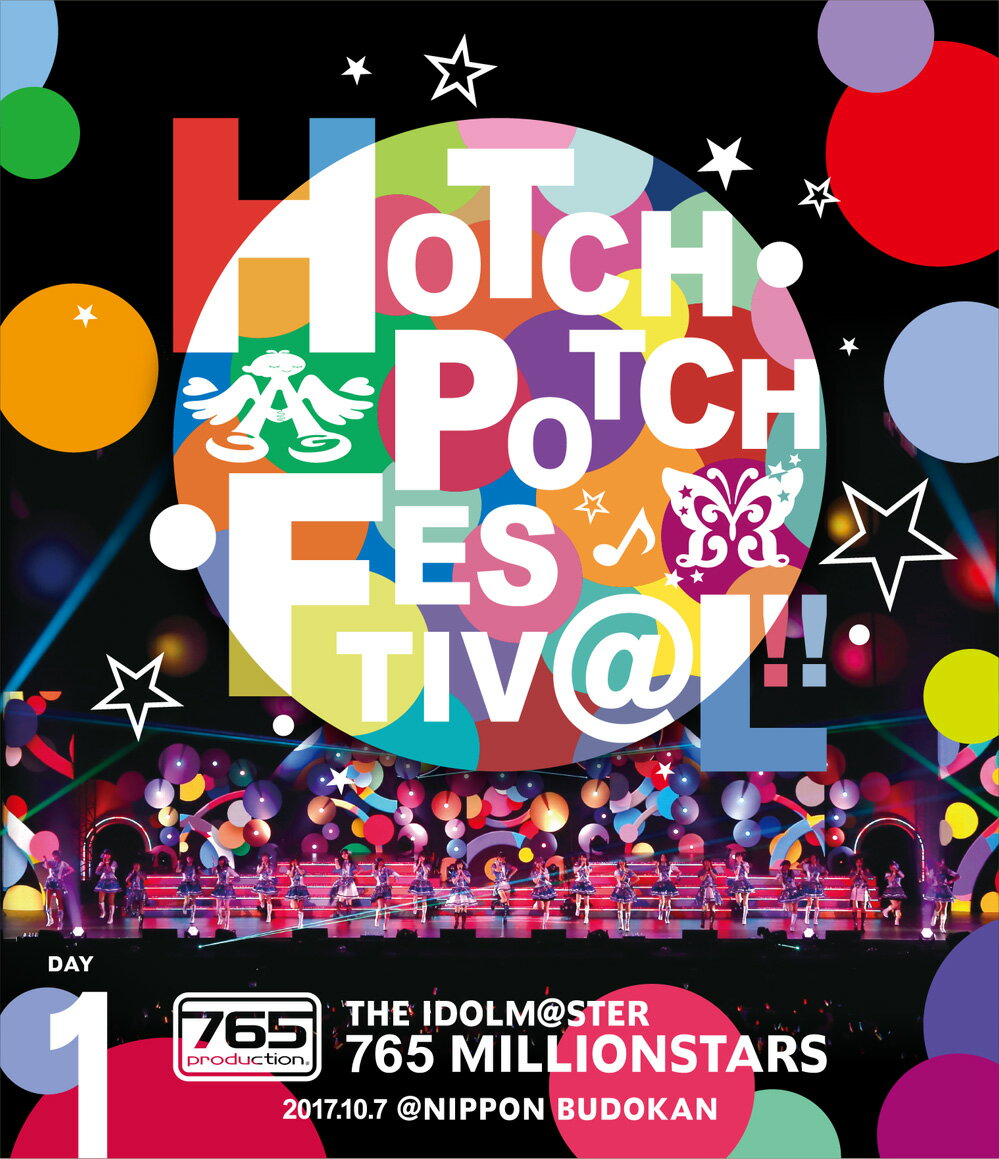 THE IDOLM＠STER 765 MILLIONSTARS HOTCHPOTCH FESTIV＠L！！ LIVE Blu-ray DAY1【Blu-ray】