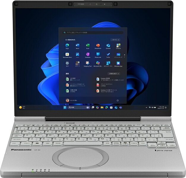 Let`s note SC6 店頭(Core Ultra 5 225U/16GB/SSD・512GB/光学ドライブなし/Win11Pro/OFなし/12.4型/FHD+/カームグレイ)