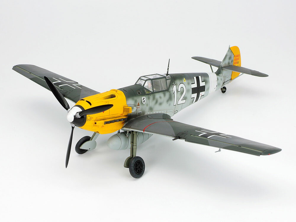 タミヤ 1/48 傑作機シリーズ メッサーシュミット Bf109 E-4/7 TROP 【61063】 (プラモデル)
