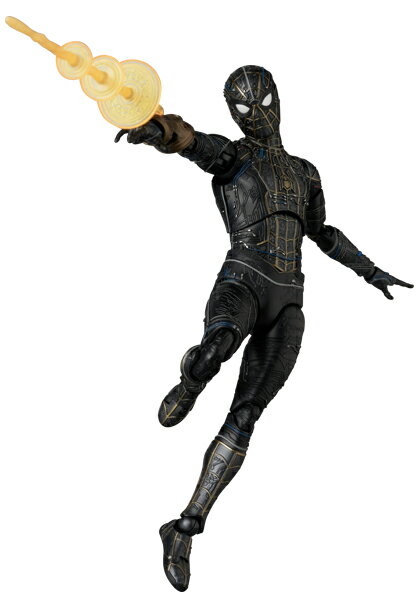 MAFEX 『Spider-Man: No Way Home』 SPIDER-MAN BLACK & GOLD SUIT (フィギュア)...