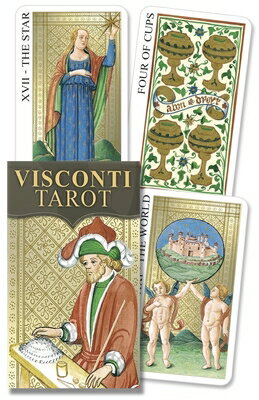 Visconti Tarot Mini FLSH CARD-VISCONTI TAROT MINI （Vice Versa Tarot） 