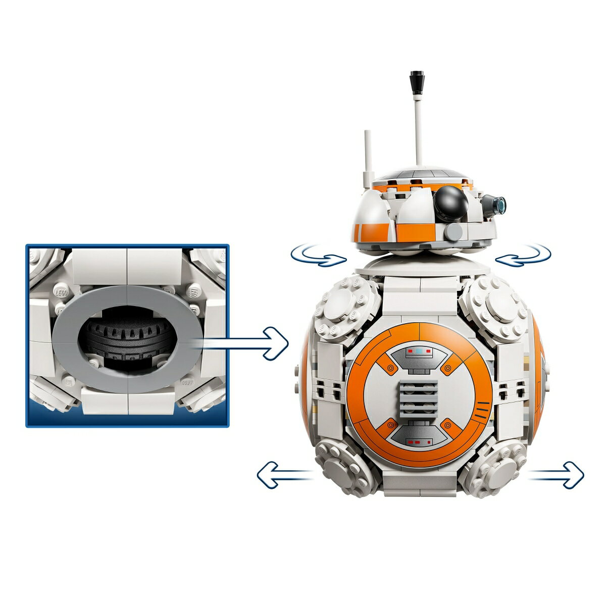 レゴ(LEGO) スター・ウォーズ BB-8(TM) アストロメク・ドロイド 75452 [ おもちゃ 玩具 プレゼント 10歳 11歳 12歳 ]