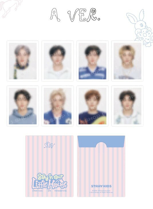 [6TH FANMEETING [STAY in Our Little House] MD] ID PHOTO SET (A Ver.) [ Stray Kids ]