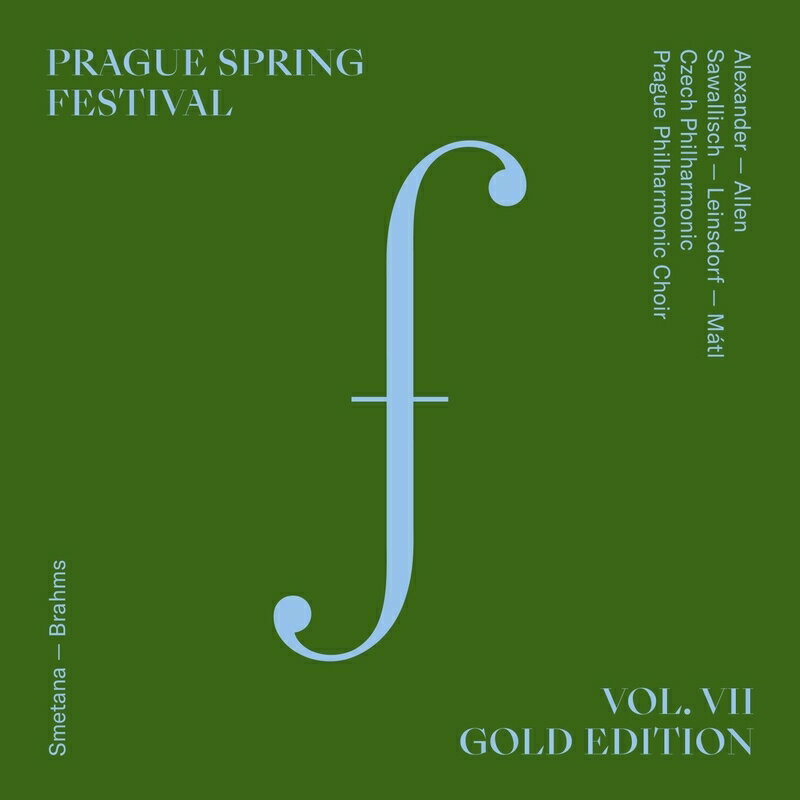 【輸入盤】プラハの春音楽祭ゴールド・エディション 第7集〜わが祖国（サヴァリッシュ指揮、1986）、ドイツ・レクィエム（ラインスドルフ指揮、1987