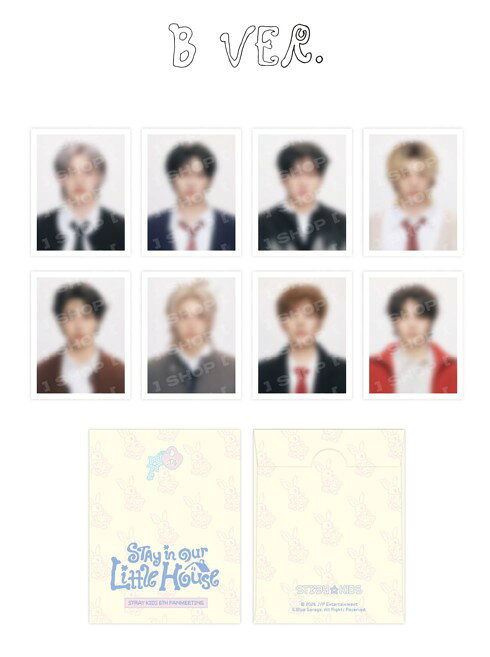 [6TH FANMEETING [STAY in Our Little House] MD] ID PHOTO SET (B Ver.) [ Stray Kids ]