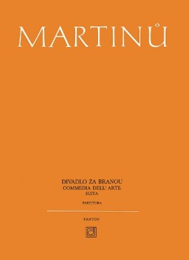 【輸入楽譜】マルティヌー, Bohuslav: 門の後ろの劇場による管弦学的組曲/Riga編: スタディ・スコア