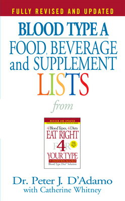 These portable and personal blood type guides to staying healthy offer advice on the best foods, beverages, and supplements for each blood type. They include complete listings of recommendations for meats, vegetables, fruits, drug interactions, resources and support, and more.