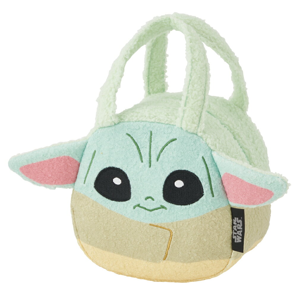 STARWARS スターウォーズ グローグー　キャラクター ダイカット ミニ バッグ ランチバッグ