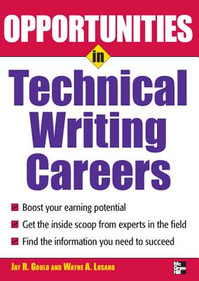 Write your way to success!Get started in a career that has a promising future and is financially rewarding. "Opportunities in Technical Writing Careers" provides you with a complete overview of the job possibilities, salary figures, and experience required to enter the field of technical writing. This career-boosting book will help you: Determine the specialty that's right for you, from proposal writing to research to manufacturingAcquire in-depth knowledge of technical writingFind out what kind of salary you can expect Understand the daily routine of your chosen field Focus your job search using industry resourcesENJOY A GREAT CAREER AS A: 
Copyeditor - Documentation specialist - Software technical writer - Knowledge analyst - Trainer - Technical editor
