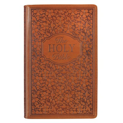 KJV Bible Giant Print Tan Floral KJV BIBLE GP TAN FLORAL [ ー ]
