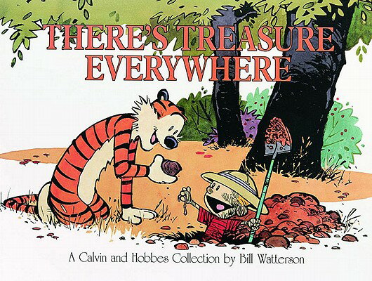 In the world that Calvin and his stuffed tiger Hobbes share, treasures can be found in the most unlikely places, from the outer regions where Spaceman Spiff travels to the rocks in one's own backyard. In the latest cartoon collection from the talented pen of Bill Watterson, this curious duo roams their world ever in search of the fortunes (and misfortunes!) to be experienced. Color & black & white cartoons throughout.