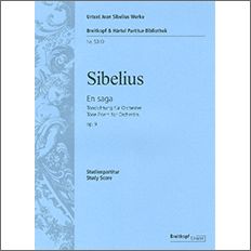 【輸入楽譜】シベリウス, Jean: 交響詩「伝説」 Op.9: スタディ・スコア