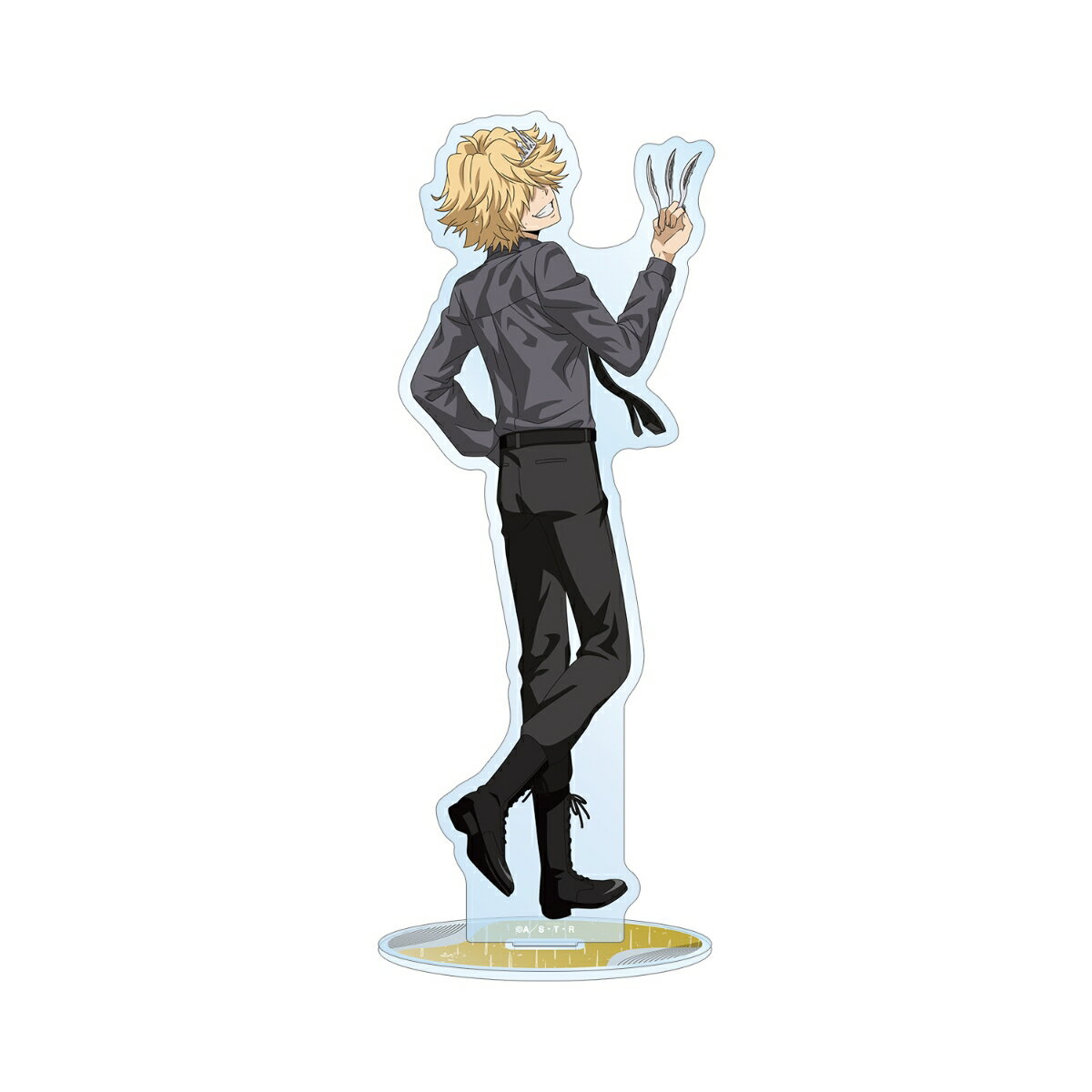 TVアニメ『家庭教師ヒットマンREBORN!』描き下ろし ベルフェゴール（10年後） 戦う背中×雨ver. BIGアクリルスタンド