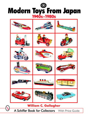 Known as the "Modern Toy" company from their trademark, the Masudaya Toy Company is Japan's oldest operating toy company. Shown are colorful aircraft, boats, cars, trucks, military vehicles, people, household appliances, space toys, and much more. Years of production, toy description, type of action, and current values are provided for over 1800 toys from this important global manufacturer. An essential reference guide for all toy collectors.