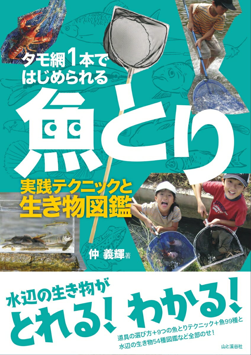 タモ網1本ではじめられる魚とり 実