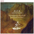 【輸入盤】Passeggiata Musicale-leonardo Da Vinci: Alta Early Music Ensemble