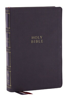 KJV Holy Bible: Compact Bible with 43,000 Center-Column Cross References, Gray Leathersoft, Red Lett KJV COMPACT CENTER-COLUMN REF [ Thomas Nelson ]