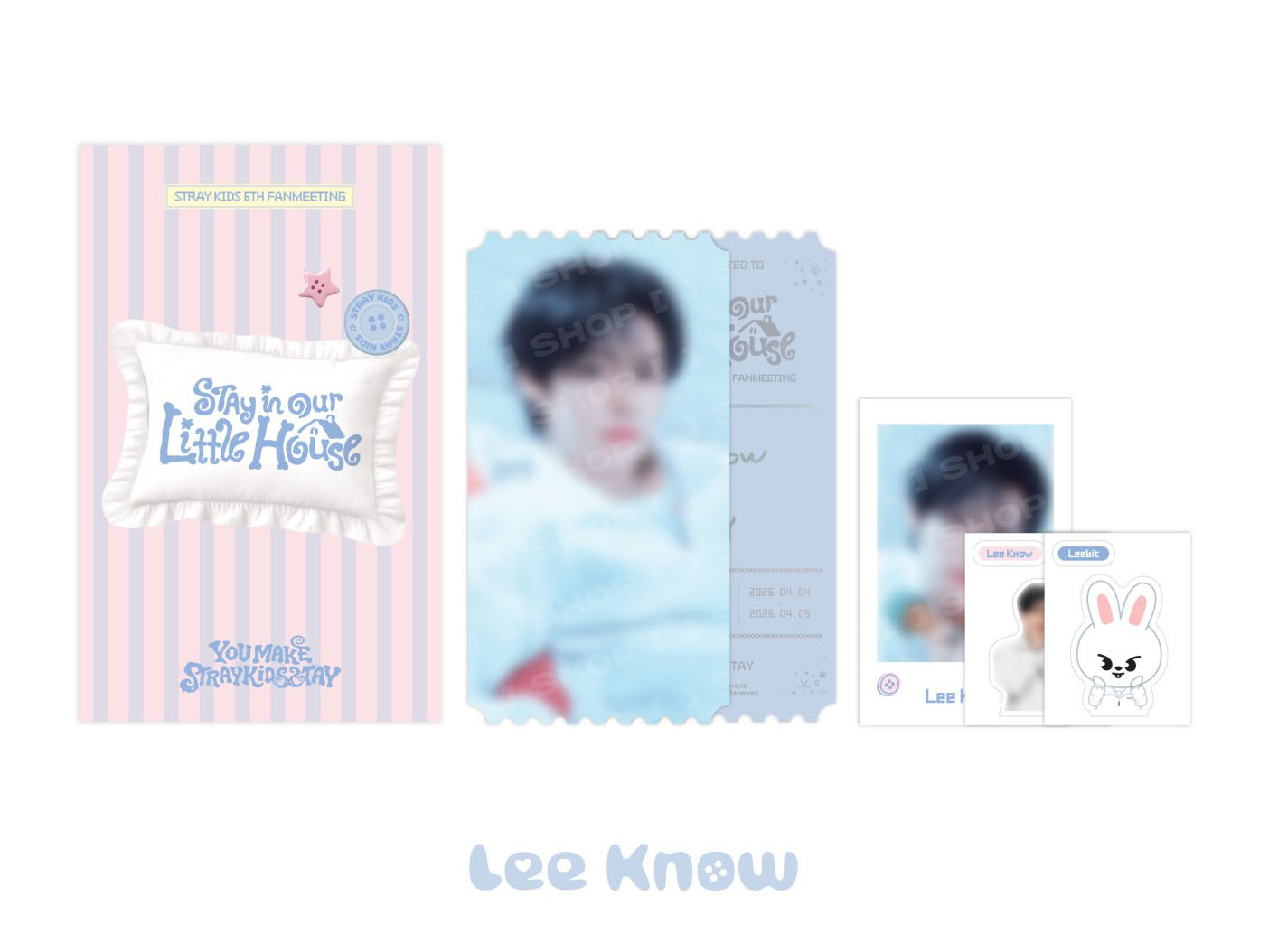[6TH FANMEETING [STAY in Our Little House] MD] SPECIAL TICKET SET (Lee Know Ver.)