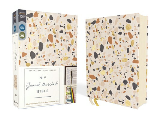 Niv, Journal the Word Bible (Perfect for Note-Taking), Cloth Over Board, Cream, Red Letter, Comfort NIV JOURNAL THE WORD BIBLE CLO （NIV Journal the Word Bible） [ Zondervan ]