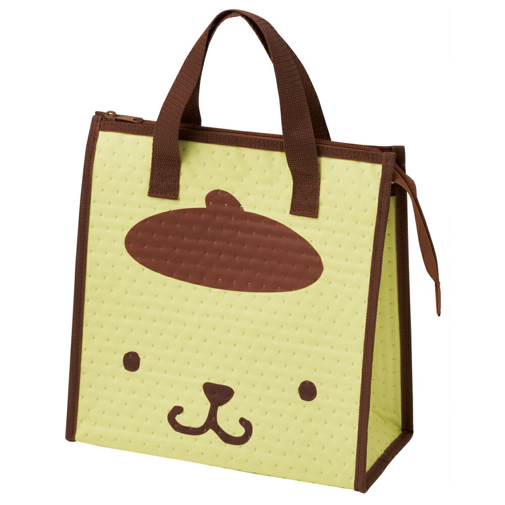 サンリオ ポムポムプリン フェイス　ランチバッグ 不織布 保冷 お弁当入れ 保冷バッグ