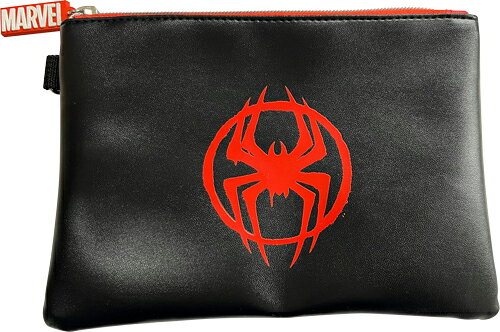 「スパイダーバース2」のフラットポーチです。インナーデザインのあり♪【商品サイズ (cm)】(幅×高さ）：14.5×20.5