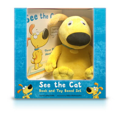 See the Cat Book and Toy Boxed Set: (Gift Set with Dog Plush Stuffed Animal and Humorous Read-Al..