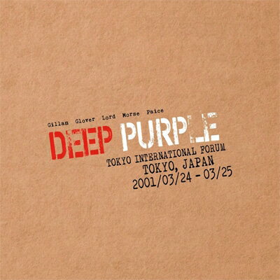 【輸入盤】Live In Tokyo 2001 (2CD) Deep Purple