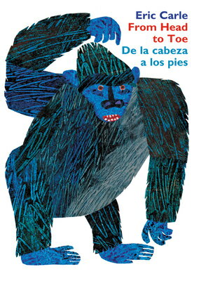 From Head to Toe/de la Cabeza a Los Pies Board Book: Bilingual English-Spanish