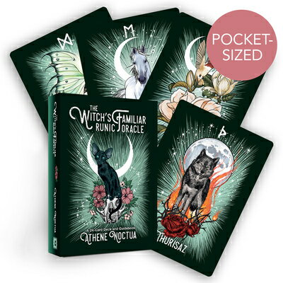 The Witch's Familiar Runic Oracle: A 24-Card Deck and Guidebook FLSH CARD-WITCHS FAMILIAR RUNI 